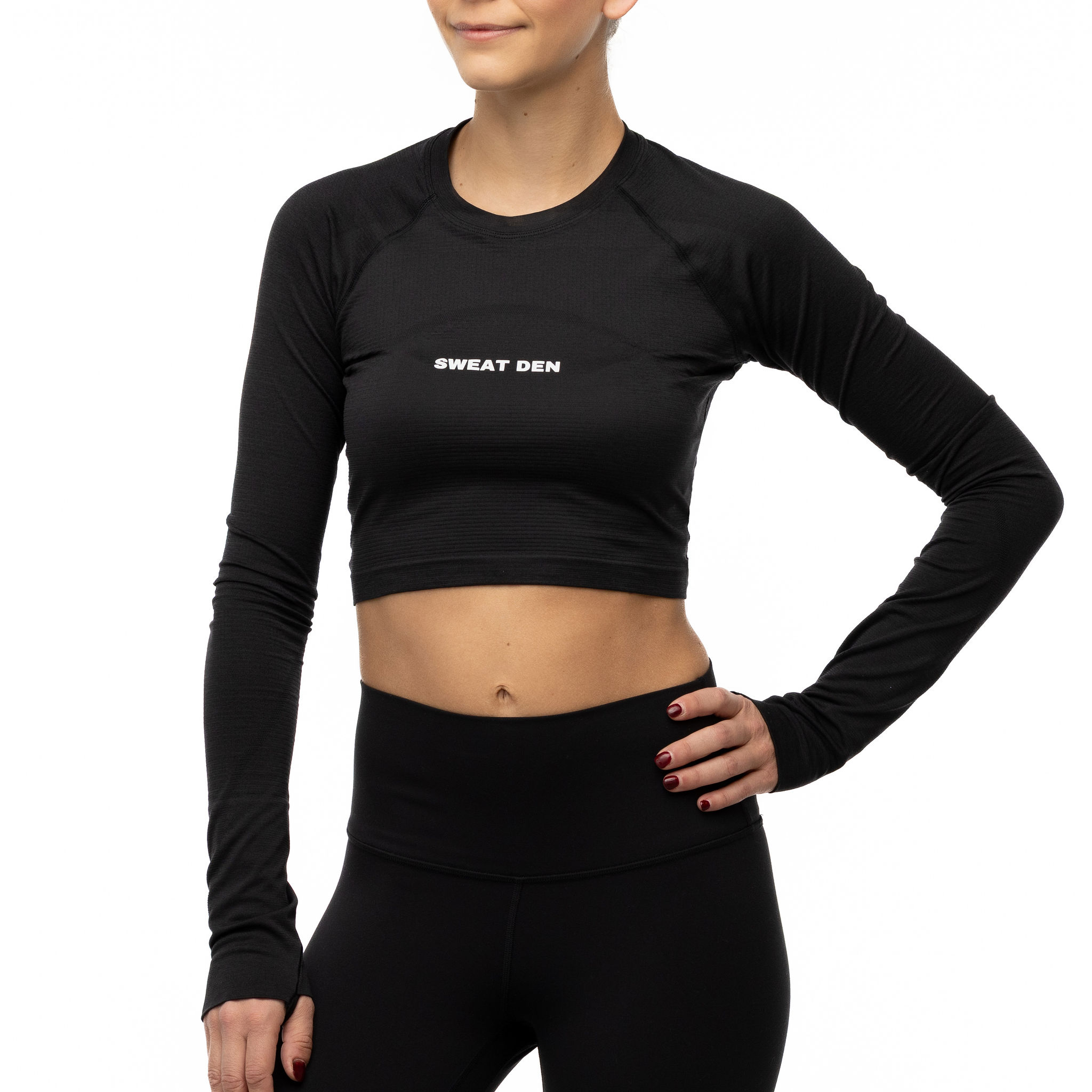 Sweat Den // lululemon Swiftly Tech Cropped Long Sleeve
